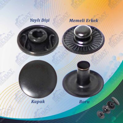 PASLANMAZ KLİKIT GÜMÜŞ RENK